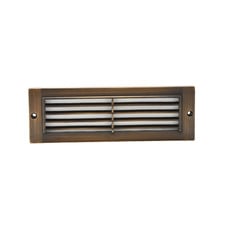 Black 22.6cm Cast Brass Step Light
