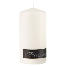 Coco Lime Pillar Candle