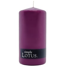 Lotus Pillar Candle
