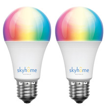 skyLUX Smart Wi-Fi LED Bulbs (Set of 2)