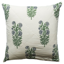 Iris Quilted European Cushion Cover