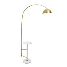 Alma Dome Marble Floor Lamp