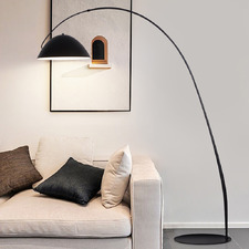 Luz Black Iron Floor Lamp