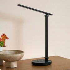 Slimline LED Desk Lamp with Wireless Charging Pad