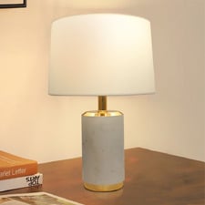 Aubert Marble & Iron Table Lamp
