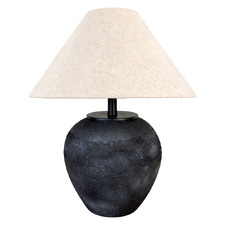 Fontana Ceramic & Linen Table Lamp