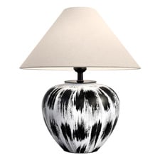 Oberlin Ceramic & Linen Table Lamp