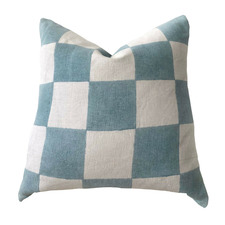 Checkmate Linen Cushion