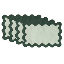 Rivie Cotton Canvas Placemats (Set of 4)