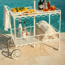 Al Fresco Steel Bar Cart
