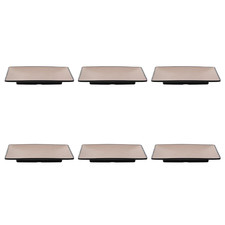 22cm Square Melamine Side Plates (Set of 6)
