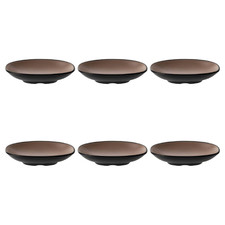 13cm Oval Melamine Side Plates (Set of 6)