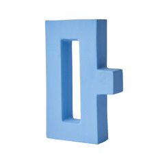 Blue Marjane Ceramic Vase