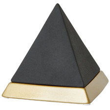Short Pyramid Resin Ornament