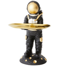 Space Explorer with Tray Statue
