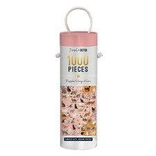 1000 Piece Curious Cats Wall Puzzle