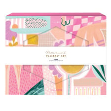 Patchwork Corked Backed Placemats (Set of 4)