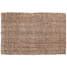 Gold Ember Hand-Woven Jute Doormat