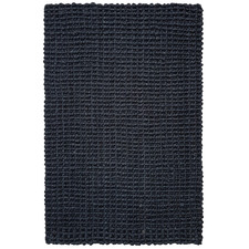 Charcoal Resse Hand-Woven Jute Rug