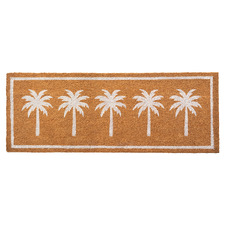 Natural & White Sabri Coir Doormat