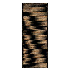 Natural & Black Khulan Hand-Woven Jute & Wool Runner