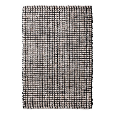 Black Dasoda Hand-Woven Wool Rug