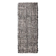 Black Dasoda Hand-Loomed Wool & Jute Runner