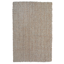 Beige & Cream Dasoda Hand-Woven Wool Rug