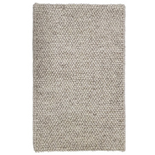 Light Grey Lieber Hand-Woven Wool-Blend Rug