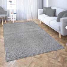 Oatmeal Lieber Hand-Woven Wool-Blend Rug