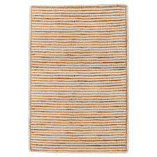 Natural & Cream Khulan Hand-Woven Jute & Wool Rug