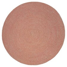 Selena Hand-Braided New Zealand Wool Round Rug