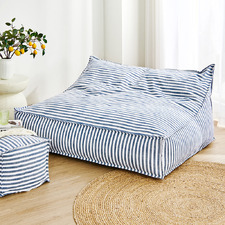 Oscar Faux Linen Double Bean Bag Cover