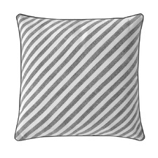 Striped Oscar Faux Linen Cushion