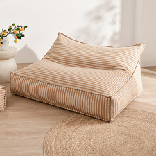 Oscar Faux Linen Double Bean Bag Cover
