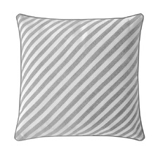 Striped Oscar Faux Linen Cushion