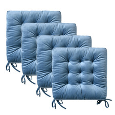Edith Velvet Seat Cushions (Set of 4)