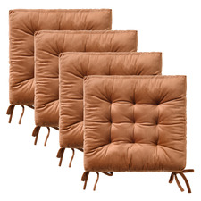 Edith Velvet Seat Cushions (Set of 4)