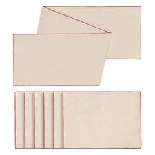 7 Piece Auburn Cotton Placemat & Table Runner Set