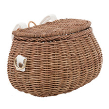 Mini Chari Rattan Basket Bag