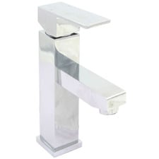 Eckig Chrome Square Basin Mixer