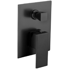 Eckig Shower/Bath Wall Mixer Diverter