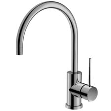 Rund Gooseneck Kitchen Sink Mixer