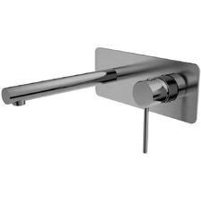 Rund Bath/Basin Wall Mixer Set