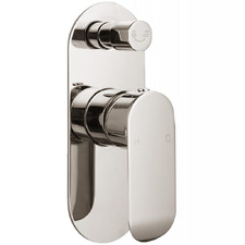 Oval Curved Shower/Bath Wall Mixer Diverter