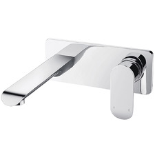 Oval Bath/Basin Wall Mixer Set