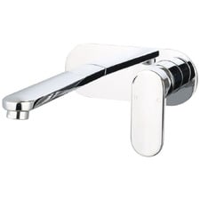 Oval Curve Bath/Basin Mixer Set