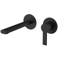 Iris Basin Wall Mixer Set