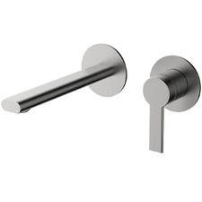 Iris Basin Wall Mixer Set