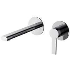 Iris Basin Wall Mixer Set